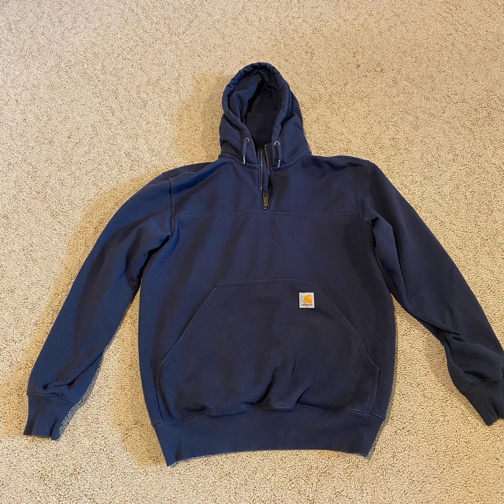 Men’s carhartt 1/4 zip sweatshirt